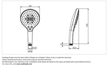 Load image into Gallery viewer, Kohler Taut Handshower Rainduet 3.0 Black K24717T-BL
