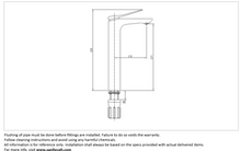 Load image into Gallery viewer, JOMOO Wincool 1lever tall basin mixer Chrome 32306-456/1B-Z
