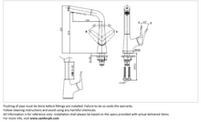 Load image into Gallery viewer, JOMOO 1lever basin mixer w/side handle Chrome 32394-649/1B-Z
