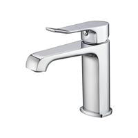 Load image into Gallery viewer, CAE Pescara basin mixer with pop up Chrome Plated 53.1505C
