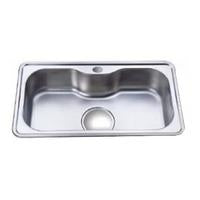 Load image into Gallery viewer, Primy Single Bowl Inlay Sink 1035C
