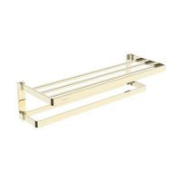 Load image into Gallery viewer, JOMOO Towel Rack Foldable Amber Gold 9301812-EB-1
