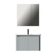 JOMOO wall hung vanity unit grey blue A2453-748W-2
