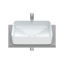 Load image into Gallery viewer, Roca INSPIRA SQUARE countertop basin without overflow A327530000
