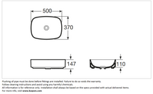 Load image into Gallery viewer, Roca  Ona countertop basin w/o overflow A3275L000C
