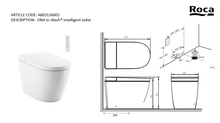 Load image into Gallery viewer, Roca Ona In-wash intelligent toilet A803136002
