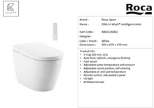 Load image into Gallery viewer, Roca Ona In-wash intelligent toilet A803136002
