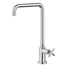 Load image into Gallery viewer, VRH Smooth Sink Pillar Tap U Spout (cold) B1000D1
