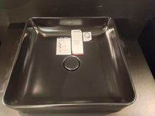 Load image into Gallery viewer, Cotto Sensation Square Basin Black C00341MBK
