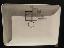 Load image into Gallery viewer, Cotto Sensation Rectangle Basin White C003427
