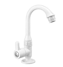 Load image into Gallery viewer, Sparsh Pearl CASPER sink tap deck mounted white CAS-2804
