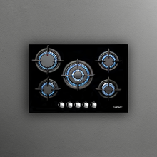 Load image into Gallery viewer, CATA L 7005 CI Built-in Gas Hob with Glass top 0804.6410

