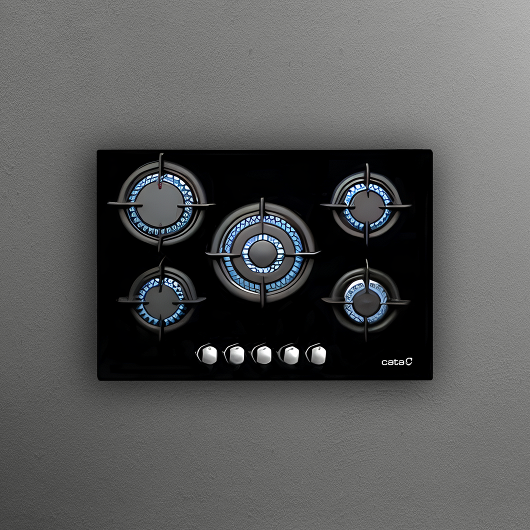 CATA L 7005 CI Built-in Gas Hob with Glass top 0804.6410