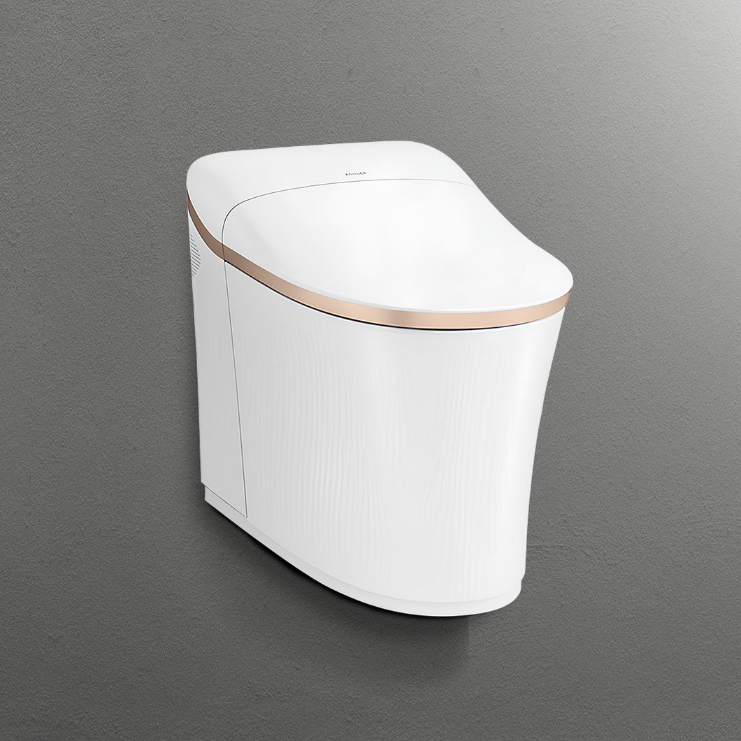 Kohler Eir  Floor Mounted Intelligent Toilet  Sunrise Gold  K77795MY‐SG‐0