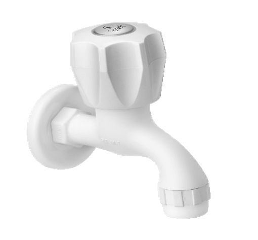 Sparsh Pearl HI-FLO bib tap w/ foam flow 15mm HFL-1309