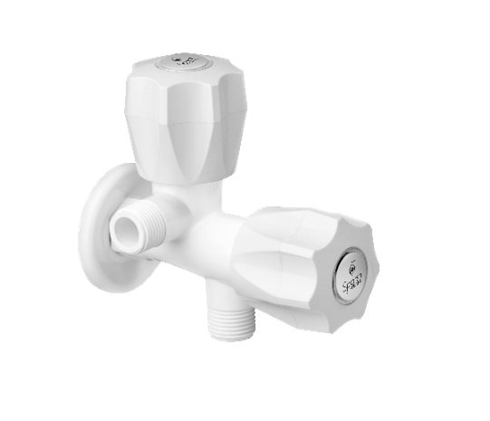 Sparsh Pearl HI-FLO 2way angle valve w/ flange HFL-1313