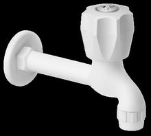 Load image into Gallery viewer, Sparsh Pearl HI-FLO long body bib tap white HFL-1310
