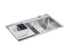 Load image into Gallery viewer, Kohler Malleco Kitchen Sink K36353T-2P-NA
