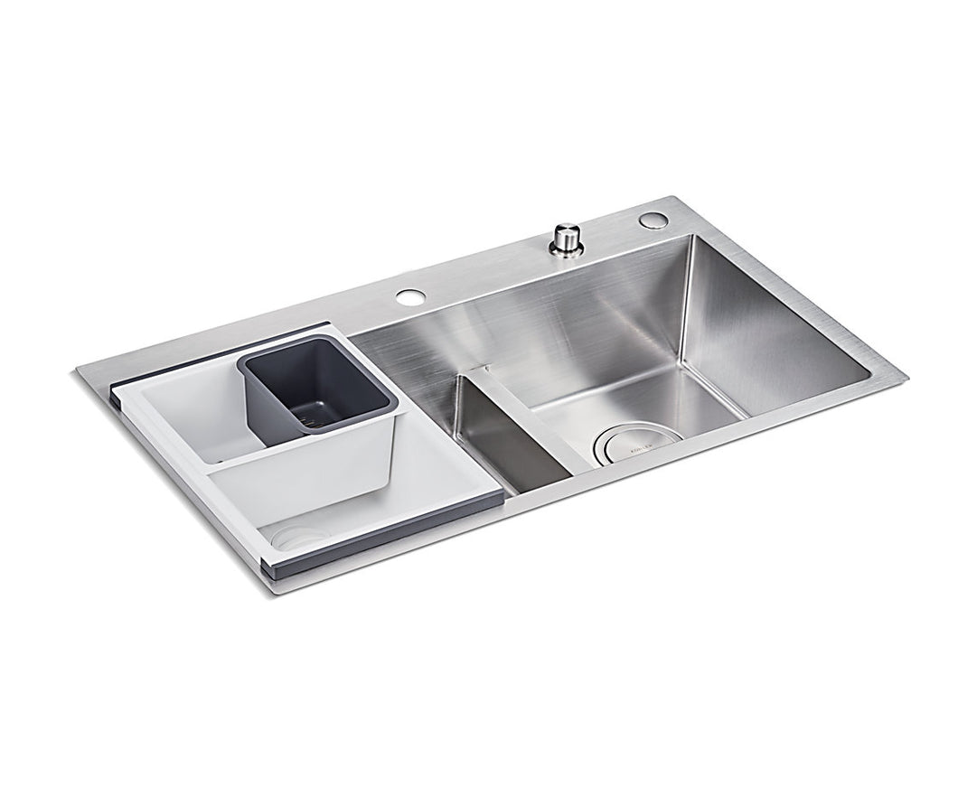 Kohler sink offset Malleco K36353T-2P-NA