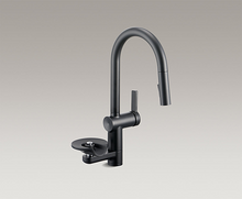 Load image into Gallery viewer, Kohler Kitchen Faucet w/ Cup Rinsing Koi K34861T-4-BL
