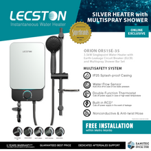 Load image into Gallery viewer, Lecston Orion single point 3.5kw silver OR515E-35

