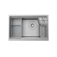 JOMOO Kitchen Sink with bottle washer Stainless P06301-CZ-2