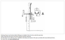 Load image into Gallery viewer, JOMOO exposed bath/shower mixer P35282-484/1C1-1
