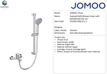 Load image into Gallery viewer, JOMOO exposed bath/shower mixer P35282-484/1C1-1
