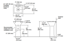 Load image into Gallery viewer, Kallista Papion Sink &amp; Pedestal In Cast Stone P76345-WO-0
