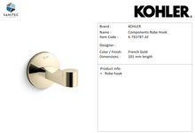 Load image into Gallery viewer, Kohler Components Robe Hook K78378T-AF
