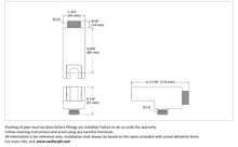 Load image into Gallery viewer, Kohler Statement Wall Bracket Matt Black K26310T-BL
