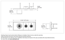 Load image into Gallery viewer, Kohler Anthem recessed thermostatic control 2OT Matt Black K26346T-9-BL
