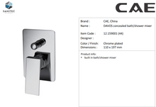 Load image into Gallery viewer, CAE Davos concealed shower mixer Chrome Plated 12.159001(44)
