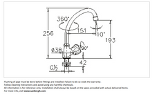 Load image into Gallery viewer, CAE Sink Pillar Tap Chrome Plated 91.7026C-SP
