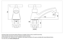 Load image into Gallery viewer, CAE Basin Pillar Tap Chrome 91.6011C-SP
