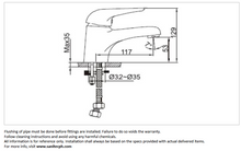 Load image into Gallery viewer, CAE Sielo 1lever basin tap 36.1355C
