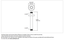 Load image into Gallery viewer, Kohler ceiling arm 6&quot; Statement 1F K26320T-2MB
