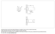 Load image into Gallery viewer, CAE wall outlet with holder round 53.139801
