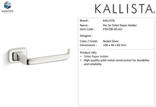 Load image into Gallery viewer, Kallista Per Se toilet paper holder nickel silver P34708-00-AD
