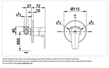 Load image into Gallery viewer, Cotto Luke concealed mixer stop valve CT2161A
