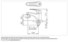 Load image into Gallery viewer, Cotto Arona basin tap CT167D(HM)
