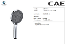 Load image into Gallery viewer, CAE 3jet handshower 53.281801-SP
