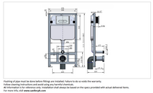 Load image into Gallery viewer, Jomoo cistern concealed with flush actuator 95058-00-I011
