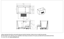 Load image into Gallery viewer, Jomoo tub rectangular w/step 120x69x75cm YR02612-1A01-1
