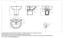 Load image into Gallery viewer, JOMOO wash basin with half pedestal 12748-1/11P-PHL1
