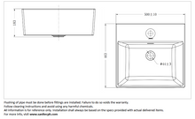 Load image into Gallery viewer, JOMOO Semi-recessed basin 12664-1/11Z-PHL1
