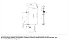 Load image into Gallery viewer, JOMOO Shower System w/ Mixer Spout Gun Metal X36046-484/HBS-1
