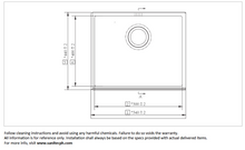Load image into Gallery viewer, JOMOO Single Bowl Sink P06756-7Z-1

