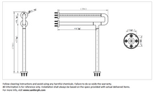 Load image into Gallery viewer, JOMOO Floor Mounted Grab Rail P938908-00-1
