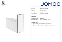 Load image into Gallery viewer, JOMOO Single Hook Chrome 932001-1B-I011
